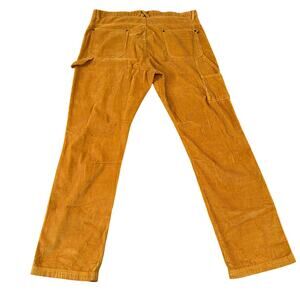 Honor the Gift Yellow Corduroy Utility Carpenter Mens Y2K Style Pant Size 40